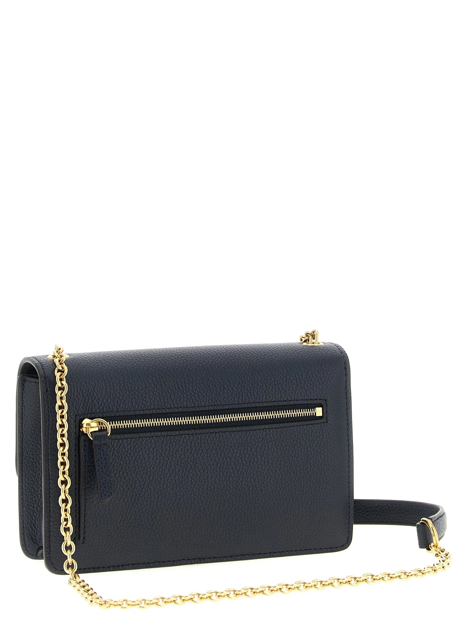 Mulberry Blue Calfskin Crossbody Bag