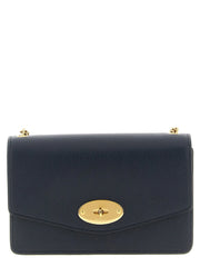 Mulberry Blue Calfskin Crossbody Bag