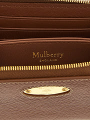 Mulberry Brown Bovine Leather Cardholder