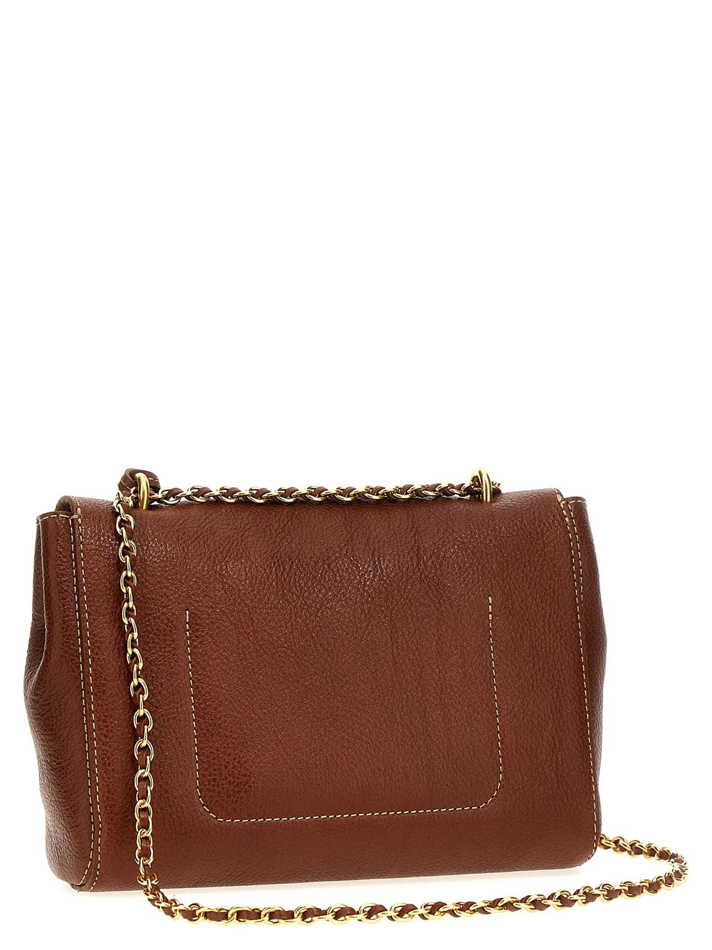 Mulberry Brown Bovine Leather Crossbody Bag
