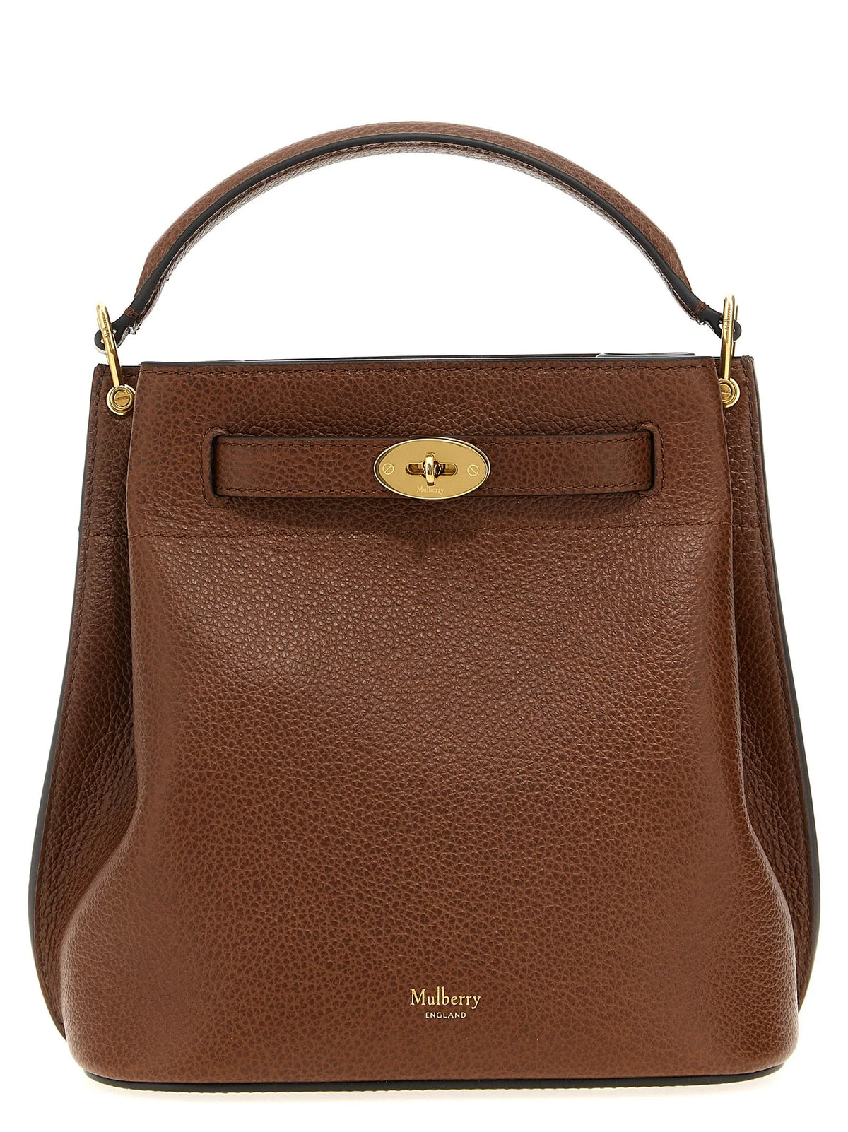 Mulberry Brown Calfskin Crossbody Bag
