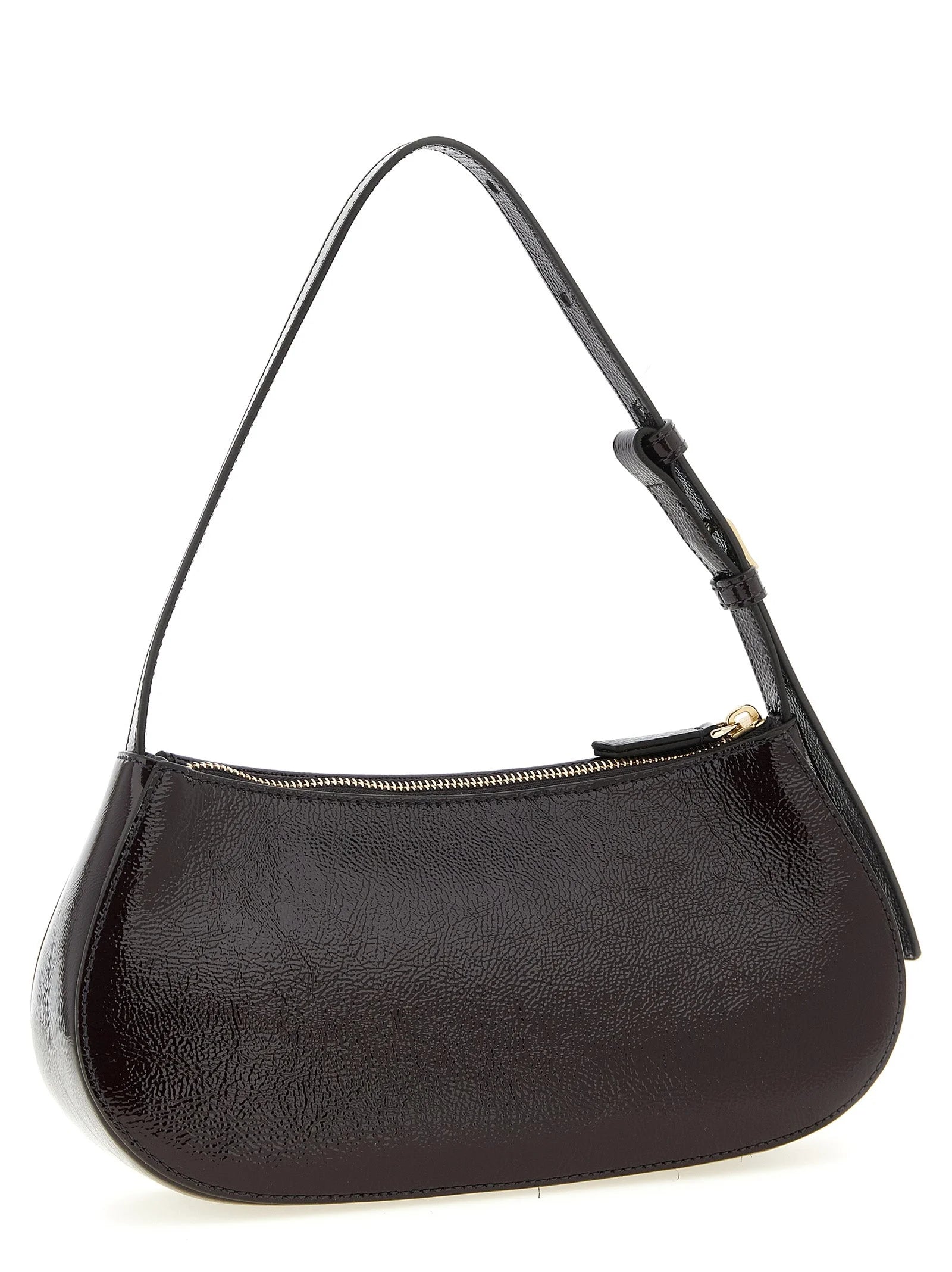 Mulberry Purple Calfskin Shoulder Bag