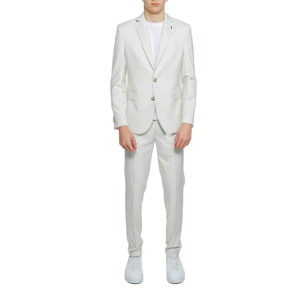Mulish Beige Polyester Two-Piece Suit - IT54 | XXL