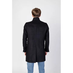 Mulish Black Polyester Coat - IT54 | XXL