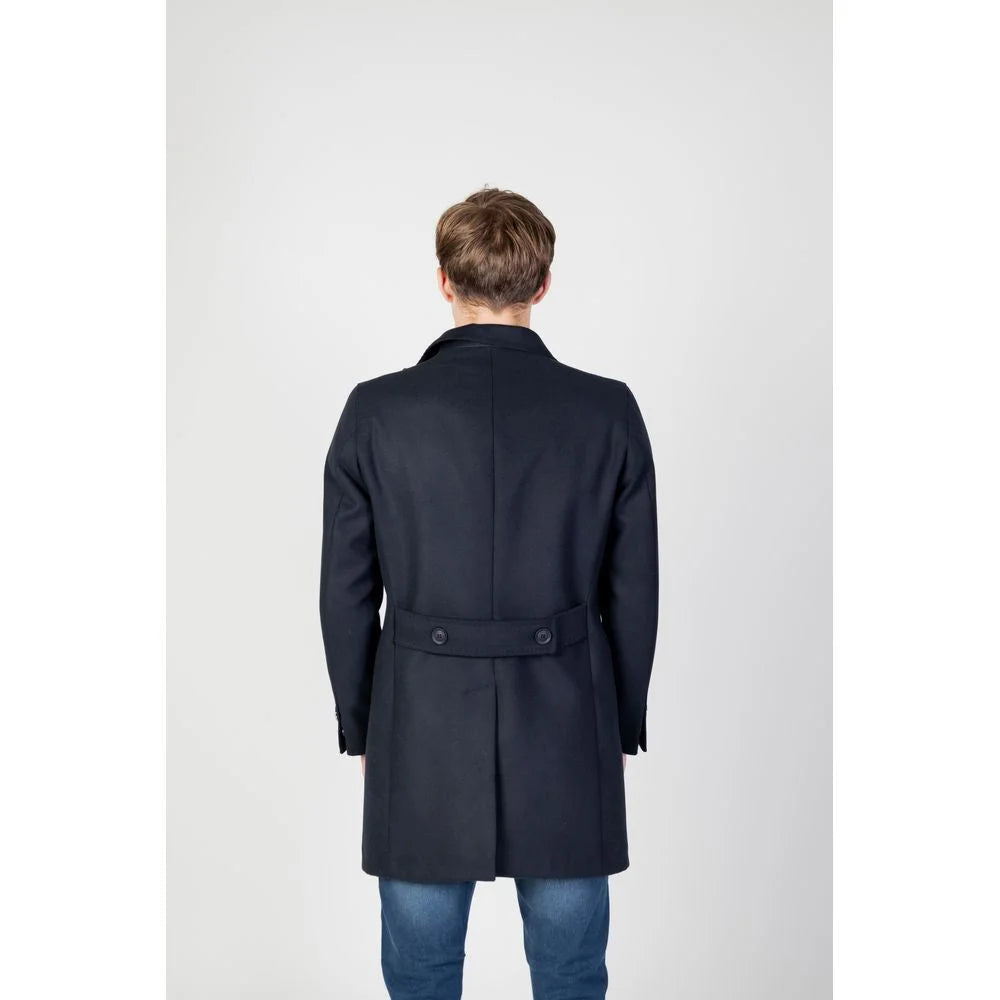 Mulish Blue Polyester Coat - IT46 | S