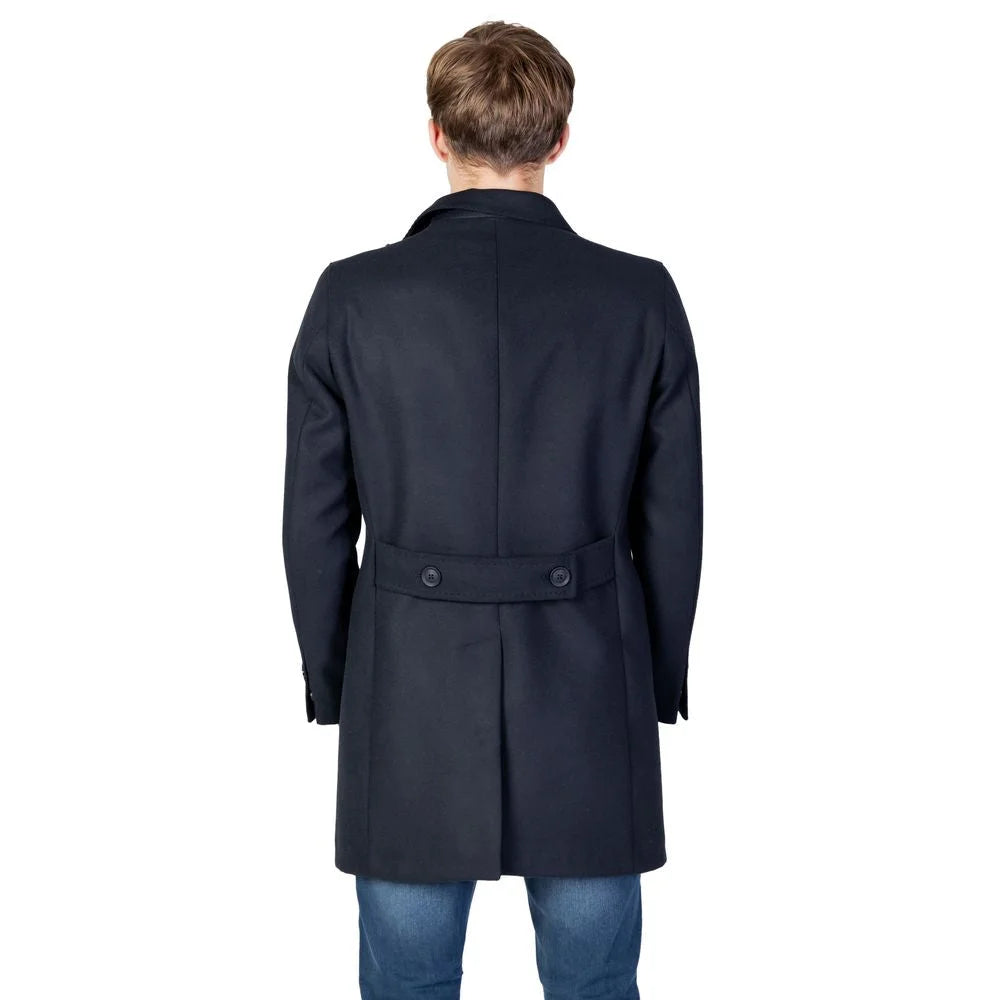 Mulish Blue Polyester Coat - IT46 | S
