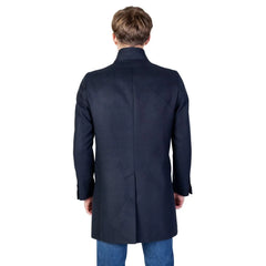 Mulish Blue Polyester Coat - IT56 | 3XL