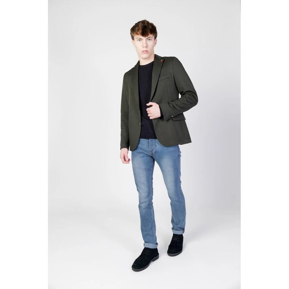 Mulish Green Polyester Blazer - IT52 | XL