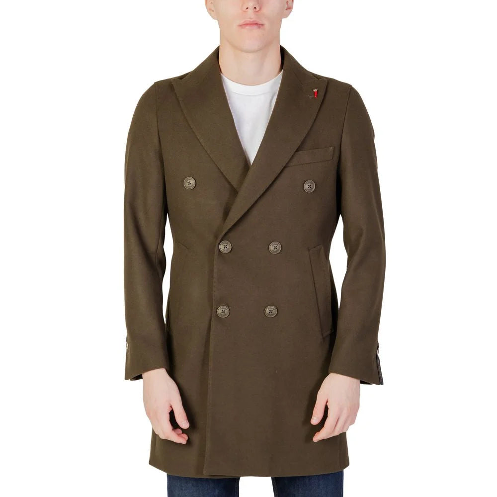 Mulish Green Polyester Coat - IT52 | XL