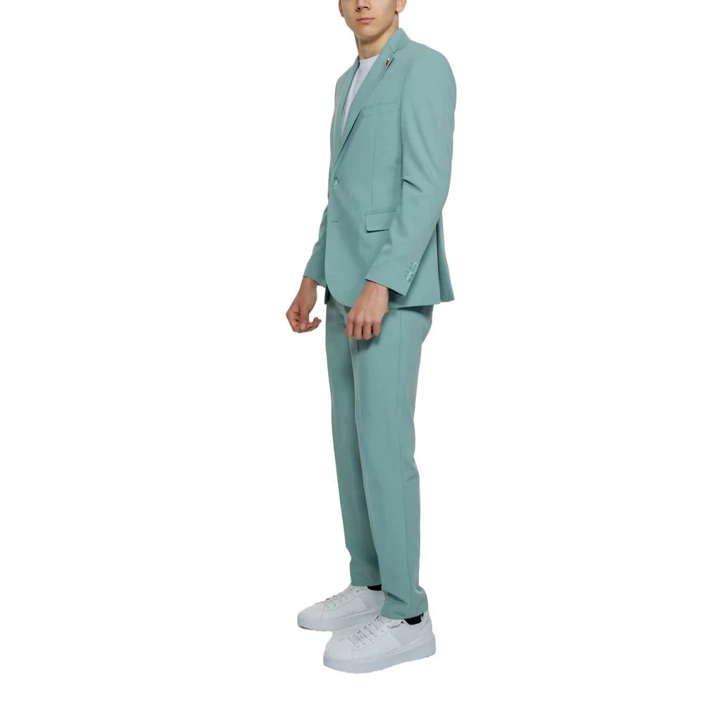 Mulish Green Polyester Two-Piece Suit - IT52 | XL