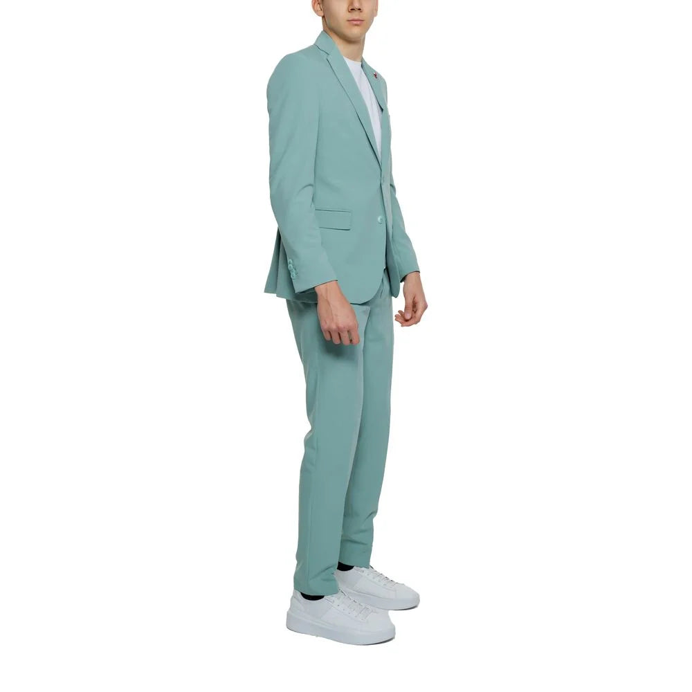 Mulish Green Polyester Two-Piece Suit - IT52 | XL