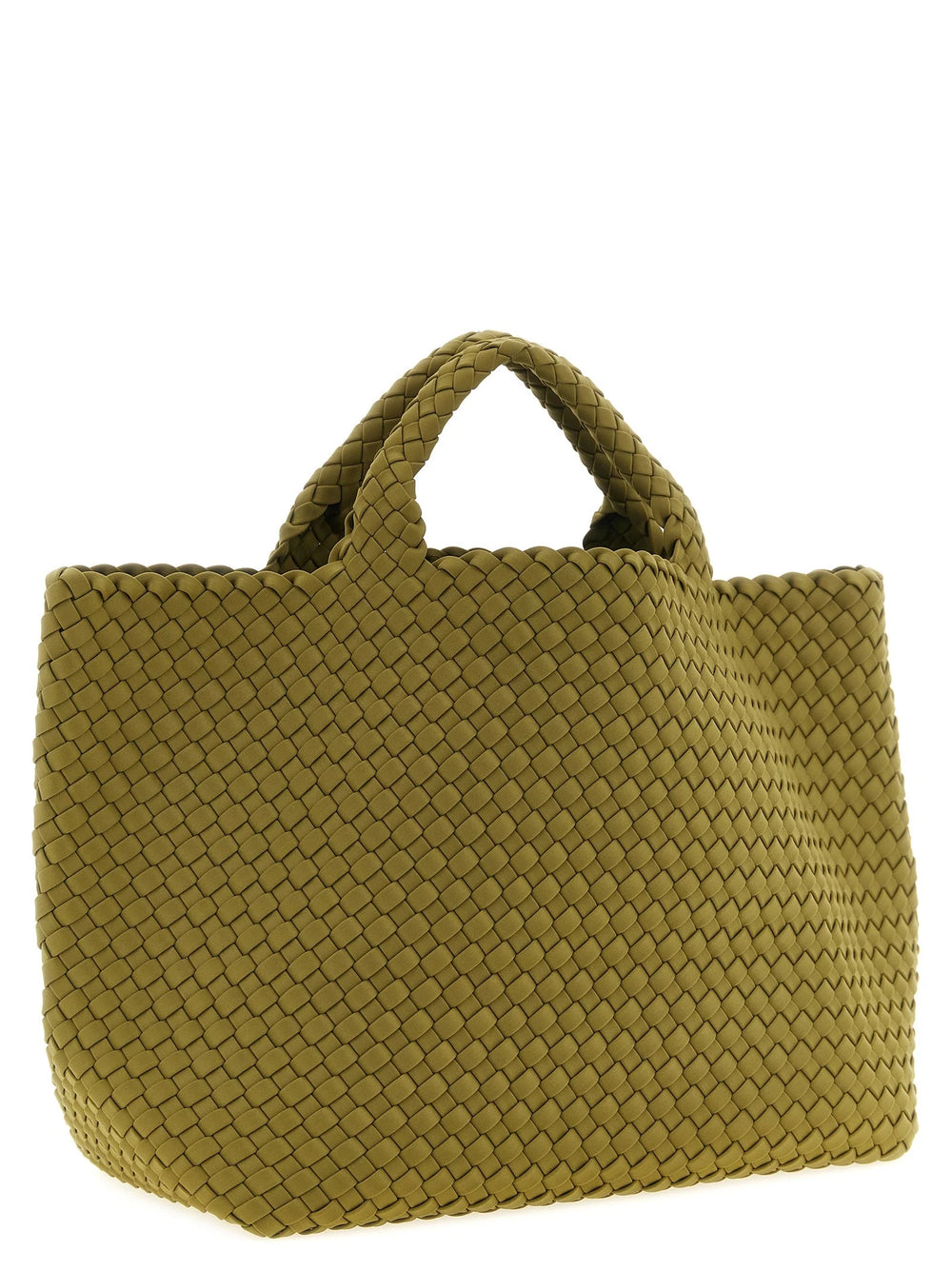 NAGHEDI Bicolor Nylon Handbag