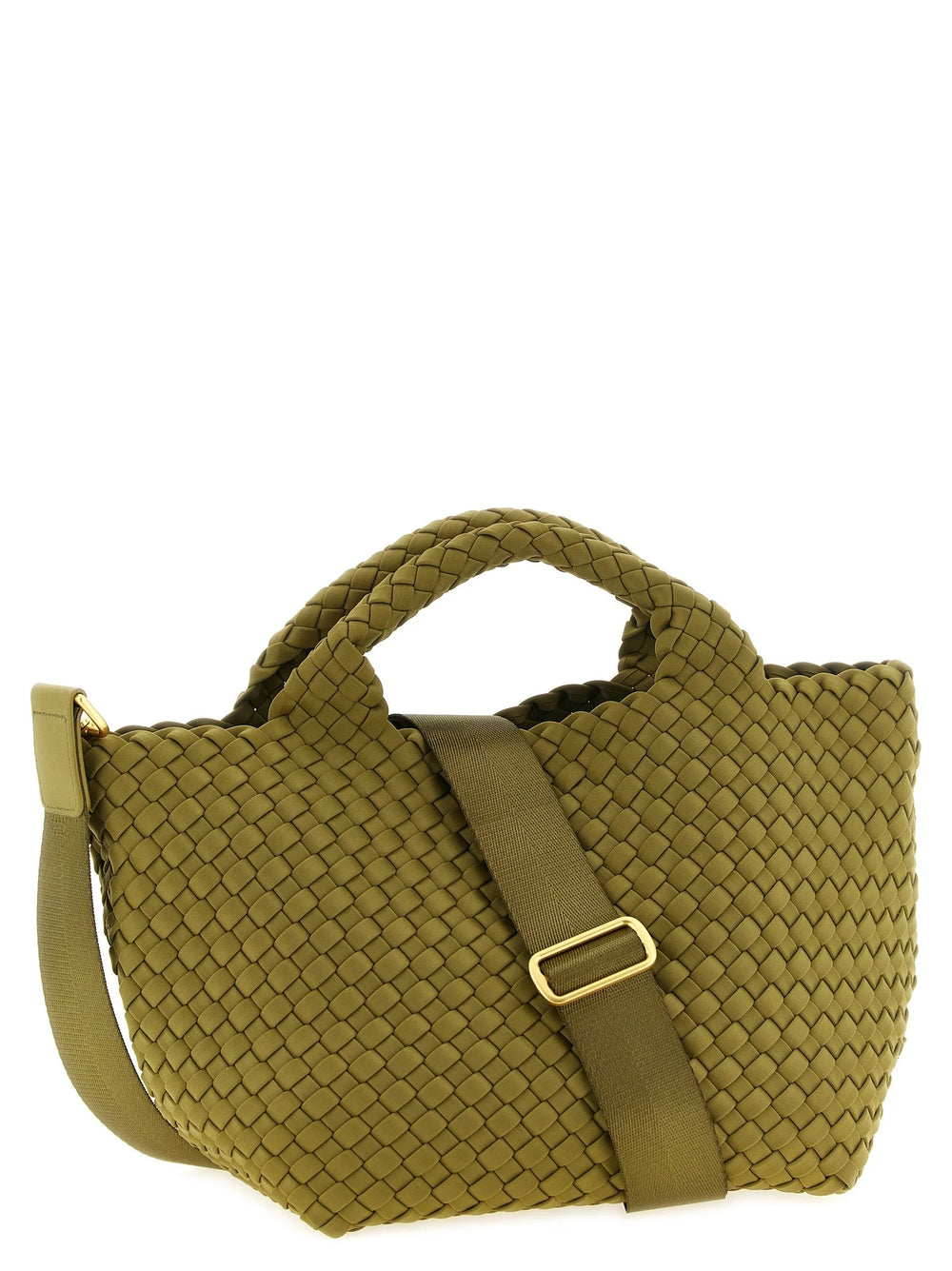 NAGHEDI Bicolor Nylon Handbag