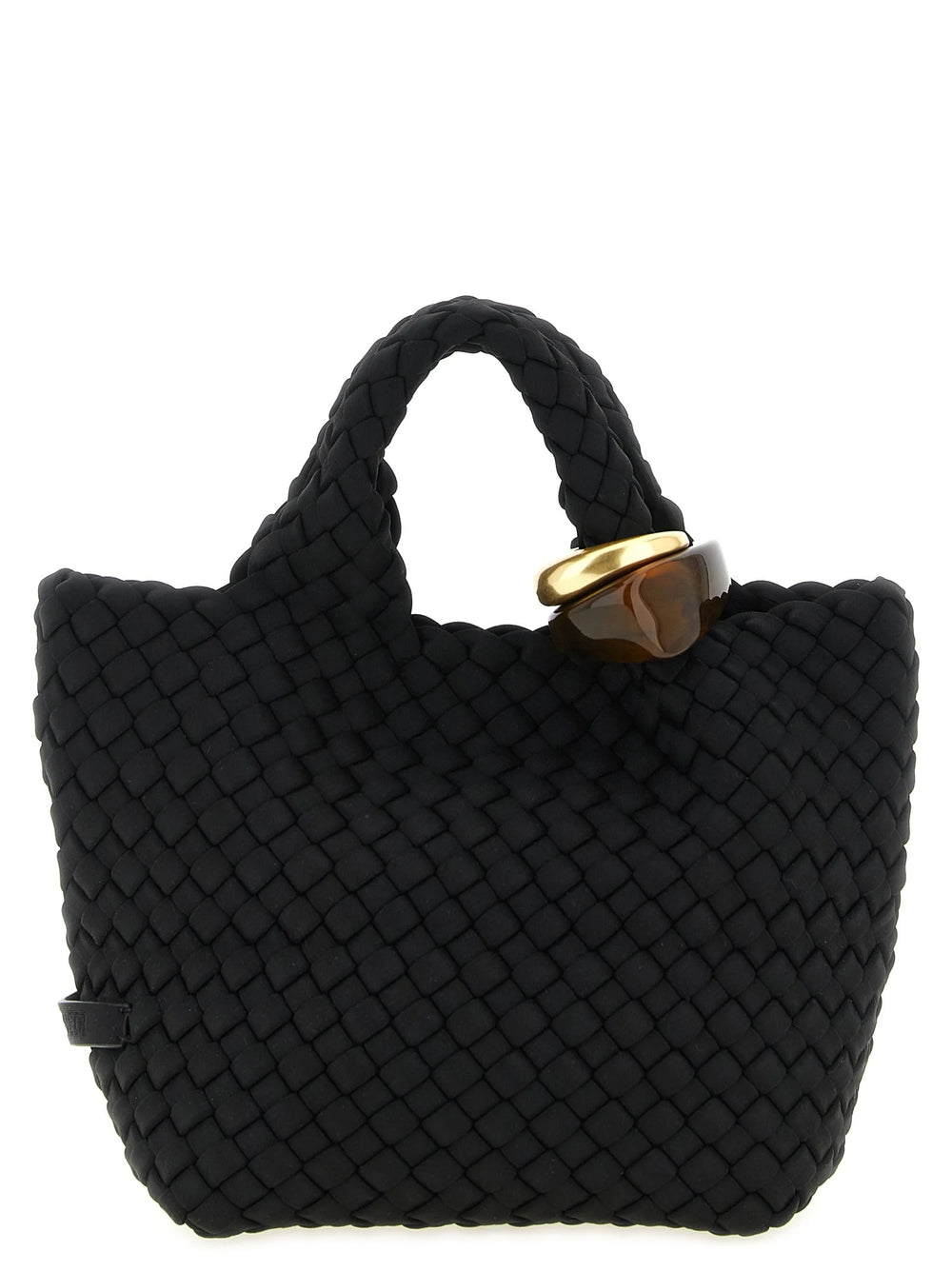 NAGHEDI Black Nylon Handbag