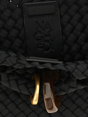 NAGHEDI Black Nylon Handbag