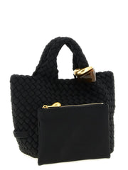 NAGHEDI Black Nylon Handbag