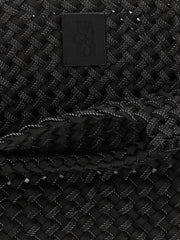 NAGHEDI Black Nylon Tote Bag