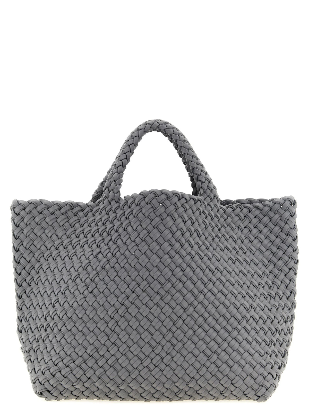 NAGHEDI Gray Nylon Tote Bag