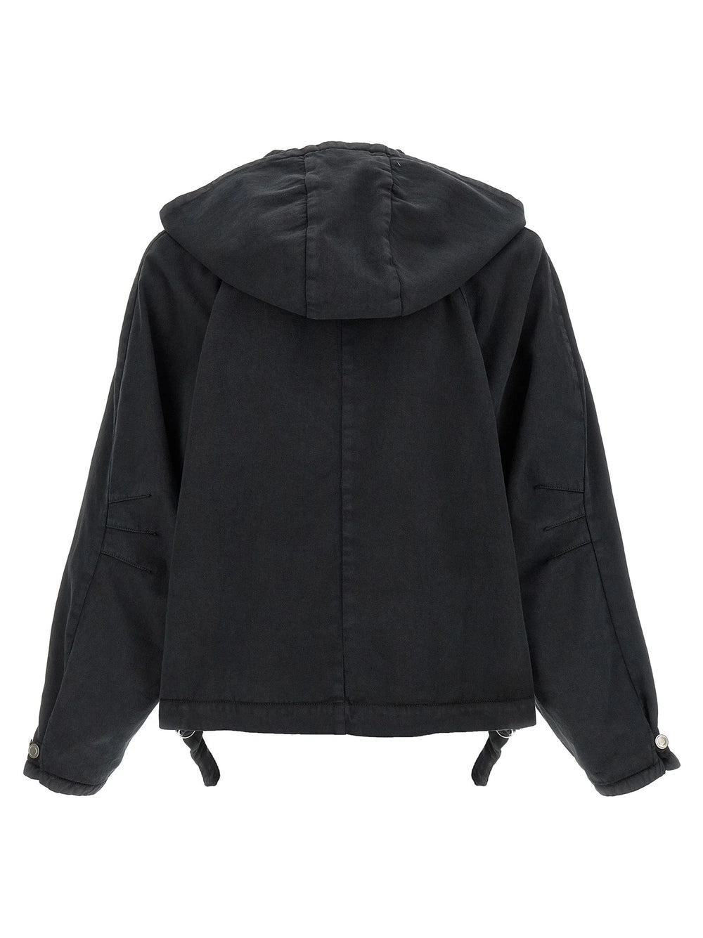 Namacheko Black Cotton Shell Jacket