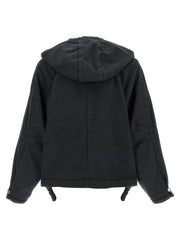 Namacheko Black Cotton Shell Jacket