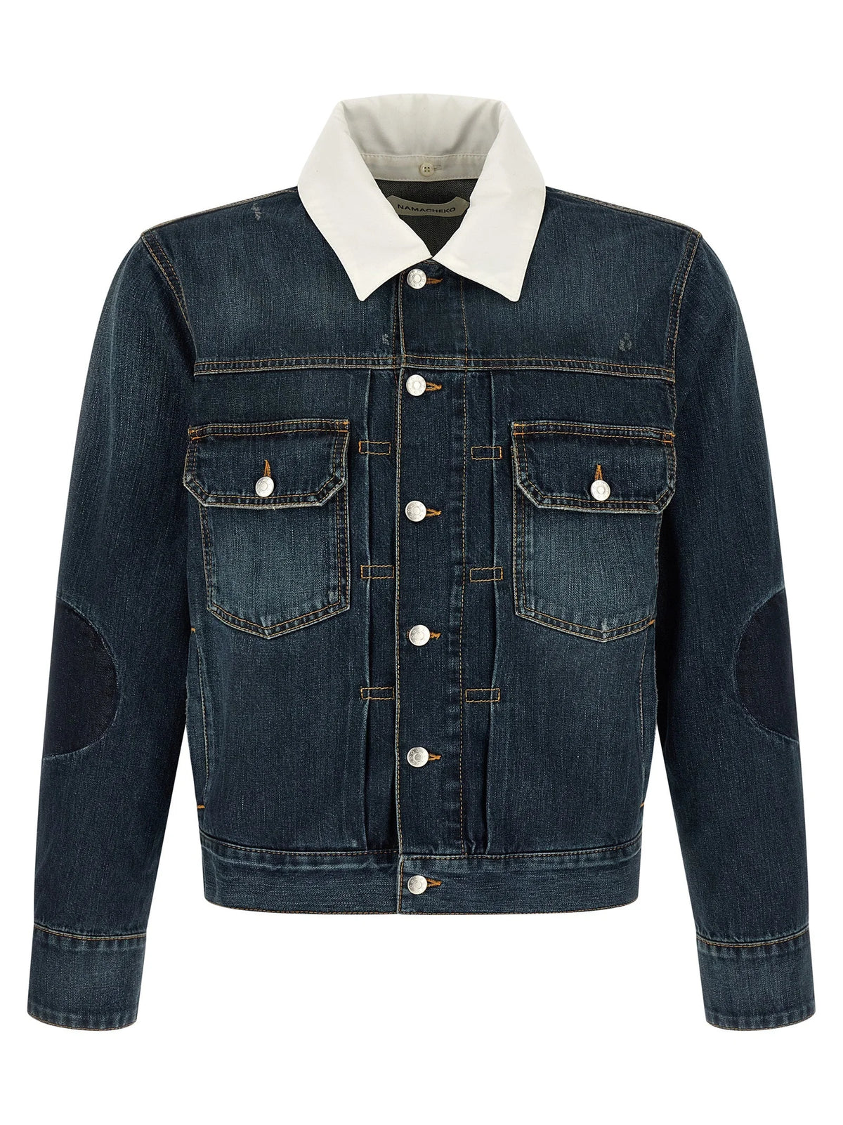 Namacheko Blue Cotton Denim Jacket