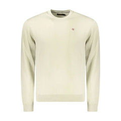 Napapijri Beige Cotton Men Sweater - Sweaters