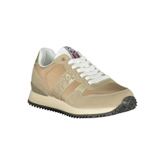 Napapijri Beige Polyester Sneaker - EU40/US10 - Sneakers