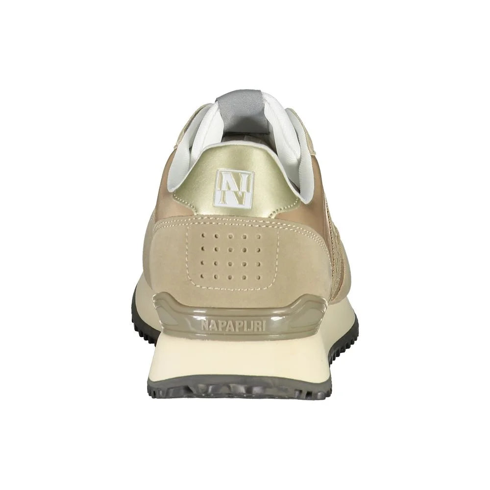 Napapijri Beige Polyester Sneaker - EU40/US10 - Sneakers