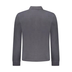 Napapijri Black Cotton Men Polo Shirt