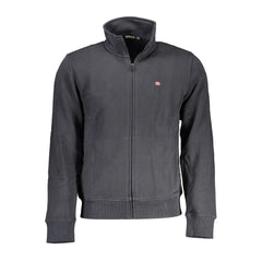 Napapijri Black Cotton Men Sweater