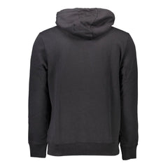 Napapijri Black Cotton Men Sweater - Hoodies