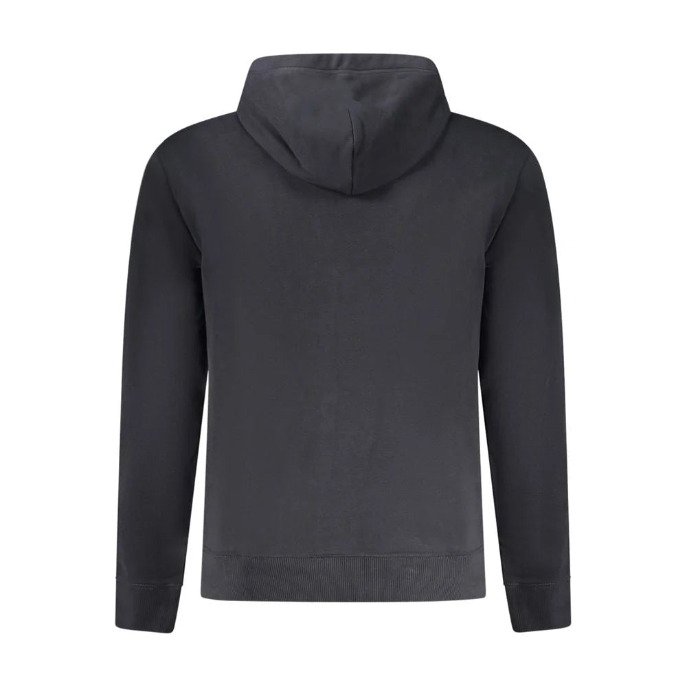 Napapijri Black Cotton Men Sweater - Hoodies