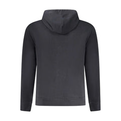 Napapijri Black Cotton Men Sweater - Hoodies