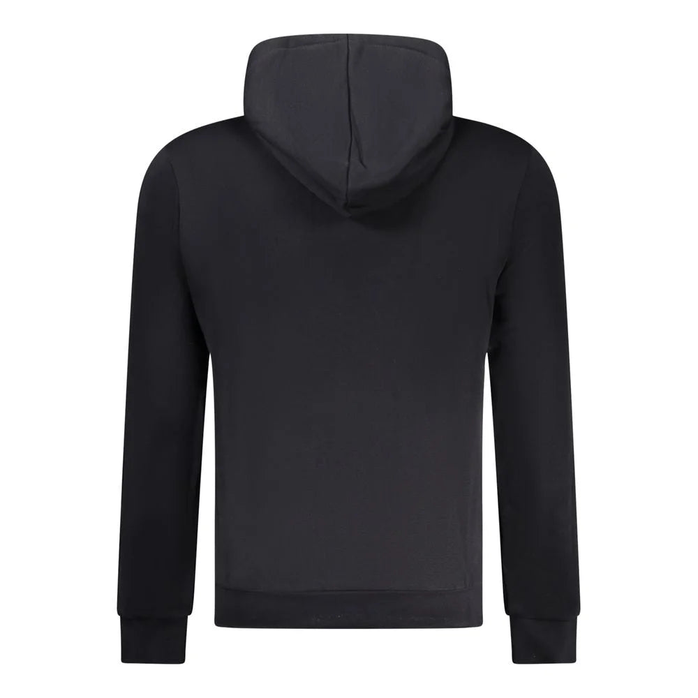 Napapijri Black Cotton Men Sweater - Hoodies