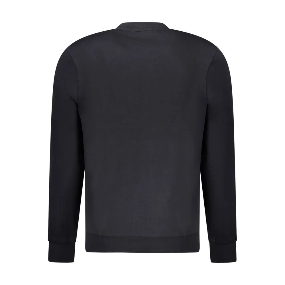 Napapijri Black Cotton Men Sweater - M