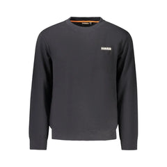 Napapijri Black Cotton Men Sweater - Sweaters