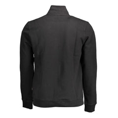 Napapijri Black Cotton Men Sweater - Sweatshirts