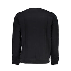 Napapijri Black Cotton Men Sweater - Sweatshirts