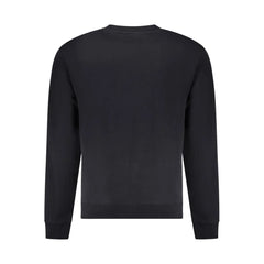 Napapijri Black Cotton Men Sweater - Sweatshirts