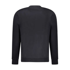 Napapijri Black Cotton Men Sweater - Sweatshirts
