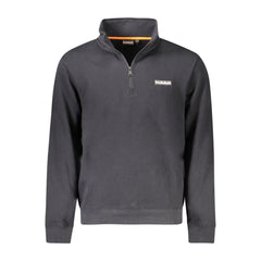 Napapijri Black Cotton Men Sweater - XXL - Sweatshirts