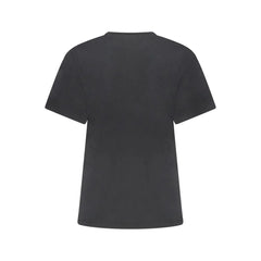 Napapijri Black Cotton T-Shirt