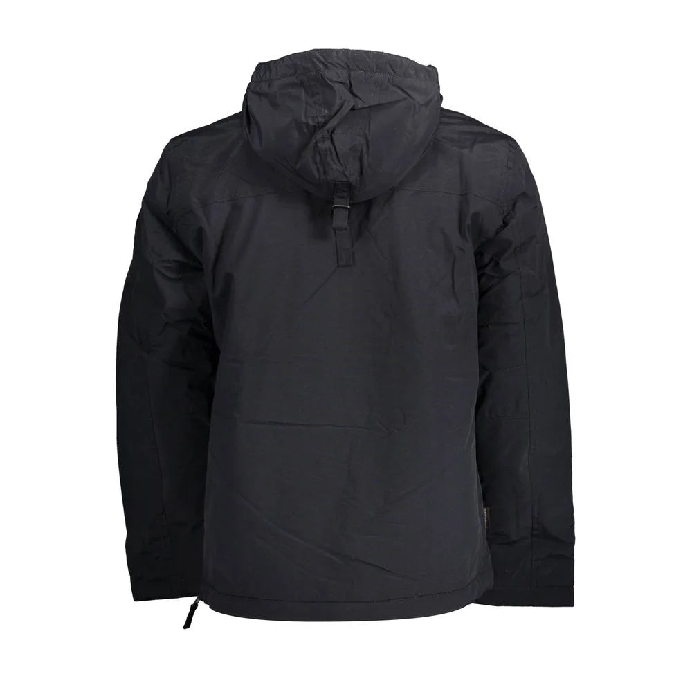 Napapijri Black Polyamide Jackets & Coat - Rain Coats