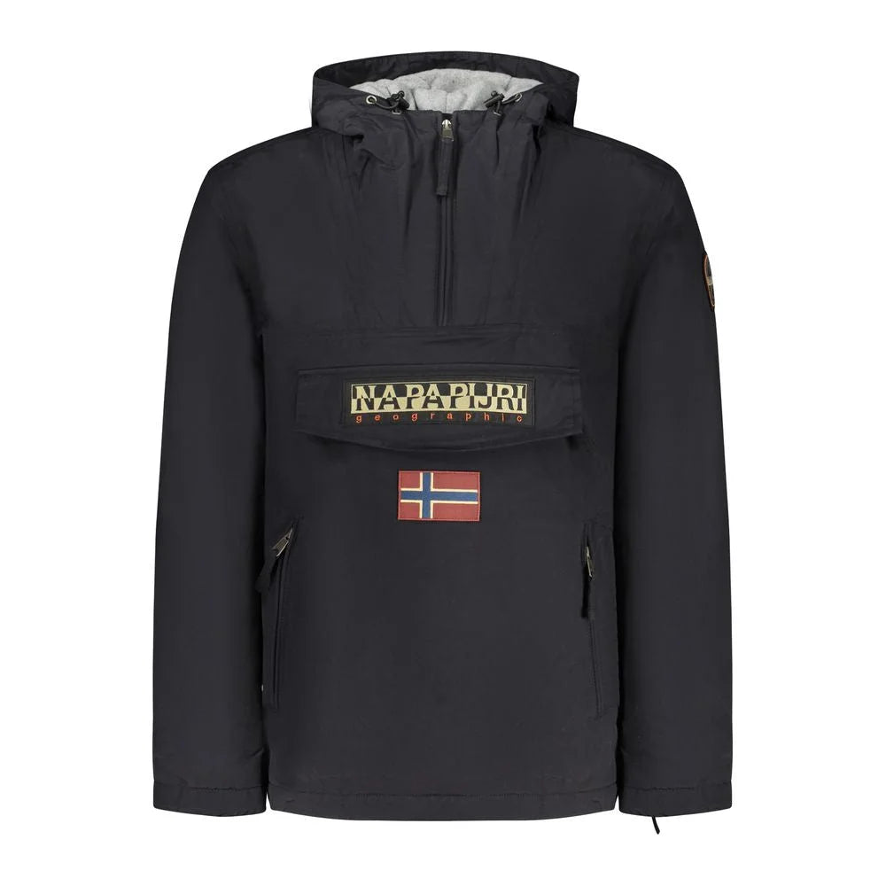 Napapijri Black Polyamide Jackets & Coat - Windbreakers