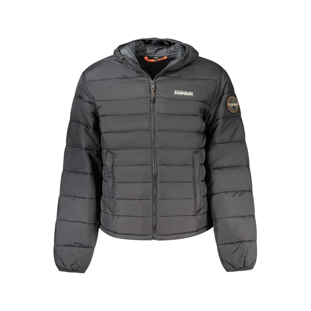 Napapijri Black Polyamide Men Jacket