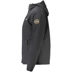 Napapijri Black Polyamide Men Jacket - Rain Coats