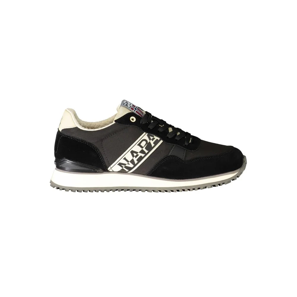 Napapijri Black Polyester Sneaker - EU42/US9 - Sneakers