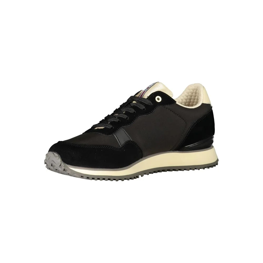 Napapijri Black Polyester Sneaker - EU42/US9 - Sneakers