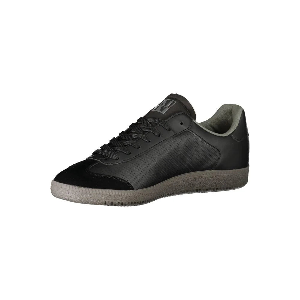 Napapijri Black Polyester Sneaker - Sneakers