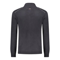 Napapijri Black Wool Men Sweater - Sweaters